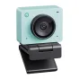 OBSBOT Meet 2 Combo in Aurora Green - 4K AI-powered camera with dual microphones, gesture control, and privacy cover for professional streaming
