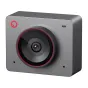 Space grey OBSBOT Meet 2 camera with red-ringed lens, compact design, and dual microphones for professional video calls