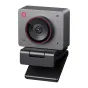 OBSBOT Meet 2 Space Grey webcam with gesture control, wide-angle capture, dual microphones, and privacy cover for professional video calls and streaming.