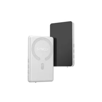 Wireless smartphone monitor with MagSafe mount and Bluetooth remote shutter for vlogging and selfies