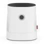 BONECO Humidifier Air Washer W220 white cylindrical humidifier with black perforated top, front rotary control knob and green LED indicator, side perforated vents and red BONECO tag