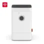 BONECO H400 SMART hybrid humidifier and air purifier with smart app control, white body, black top, circular control knob, red BONECO tag, Wi‑Fi icon.