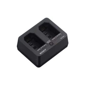 Sony BC-SAD1 Dual Battery Charger with LED indicators for fast charging of two NP-SA100 batteries