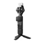 DJI Osmo Pocket 4P Vlog Combo with dual cameras, 3-axis stabilization, and tripod for portable vlogging
