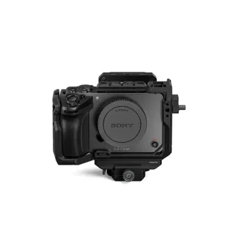 Tilta Kameras Kaste Sony FX5 Power Kit - Melna, modulārs dizains ar V-Mount baterijas atbalstu un aksesuāru montāžas iespējām