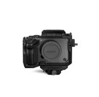 Tilta Camera Cage for Sony FX5 Power Kit - Black, modular design with V-Mount battery support and accessory mounting optionsTilta Camera Cage for Sony FX5 Power Kit - Black, modular design with V-Mount battery support and accessory mounting options