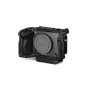 Tilta Full Camera Cage for Sony FX5 - Black, featuring a modular design with NATO rail, ARCA plate, and ergonomic grip for cinema shooting.