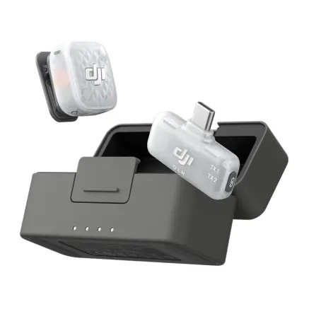 DJI Mic Mini 2S (1 transmitter + 1 mobile phone receiver + charging case)