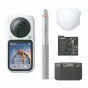 Insta360 X6 Essentials Bundle Arctic White ar 8K video, pašbildes kāts, objektīva aizsargs, akumulators un uzlādes kaste