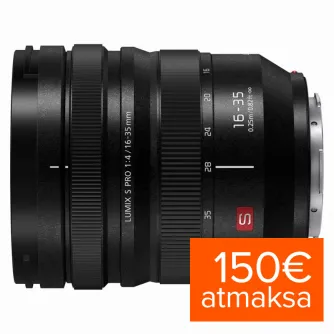 Objektīvi bezspoguļa kamerām - Panasonic Lumix S PRO 16-35mm F4.0 - ātri pasūtīt no ražotāja