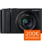 Компактная камера Panasonic Lumix TZ300 черного цвета с объективом LEICA 15x zoom, 20.1 МП сенсором и диапазоном фокусного расстояния 24-360 мм