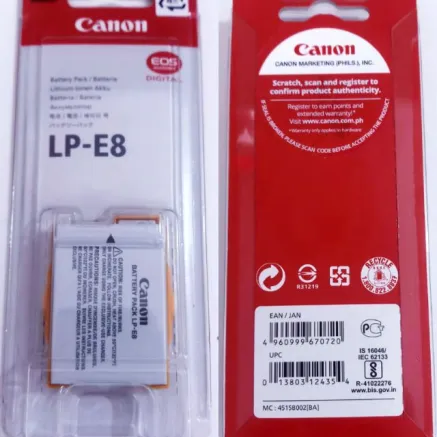 Canon LP-E8 Battery