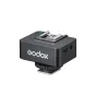 Godox XR TTL Trigger Receiver with wireless flash synchronization and remote shutter control for Canon, Nikon, and Sony cameras