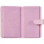 Fujifilm Instax Mini 13 fotogrāfiju albums Candy Pink ar magnētisko aizdari un šūtiem vīlēm