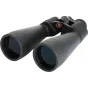 Celestron Skymaster 25x70 binoculars with 70 mm objective lenses, BaK-4 porro prisms, multi-coated optics, rubber armor, large center focus knob, tripod adapter, and included carrying case, ideal for long-range astronomy and ter