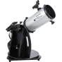 Телескоп Celestron StarSense Explorer 150 мм Добсона с серебряной трубой, черной базой и встроенным доком для смартфона