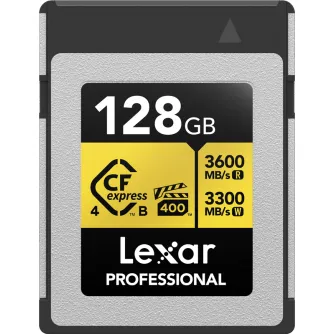 CFexpress Pro Gold R3600/W3300 128GB