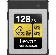 CFexpress Pro Gold R3600/W3300 128GBCFexpress Pro Gold R3600/W3300 128GB