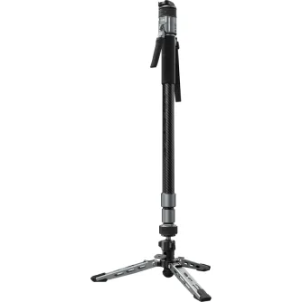 SmallRig 6283 Potato Jet TRIBEX PRO X‑Clutch hydraulic monopod with carbon‑fiber legs, 3‑section telescoping design, 25 kg load capacity, 1.8 kg weight, 79‑160 cm height, featuring a quick‑release plate, foam grip, and integrate