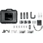 Полный комплект PMI SmokeNINJA PRO Trident Kit V2 с черным жестким кейсом, тремя обновленными 2026 SmokeNINJA Pro, камерами V3.0, ручкой Trident, бутылками для заправки, зарядным устройством, пультом, кабелями и насадками для пр