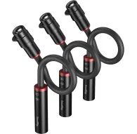 SmallRig 6520 RM 03 3-pack macro LED video lights with flexible necks and red accent rings, arranged in a clean composition.SmallRig 6520 RM 03 3-pack macro LED video lights with flexible necks and red accent rings, arranged in a clean composition.