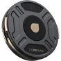 PolarPro Mini MagLock VND 2–5 Black Mist filter, 1/4 strength, featuring engraved text on the front and a MagLock ring with aluminum defender caps on the side.