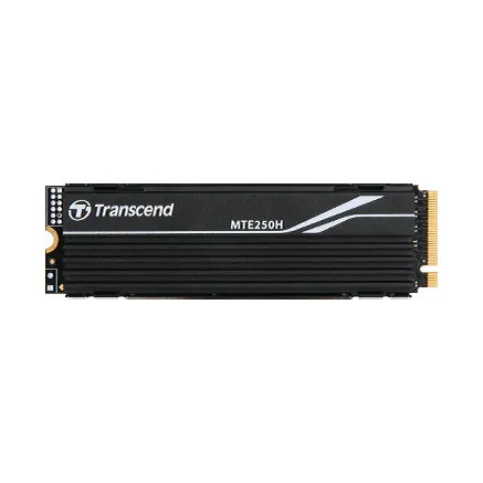 TRANSCEND PCIe M.2 SSD 250H, M.2 2280, PCIe Gen4x4, NVMe, 3D TLC, with Dram 
