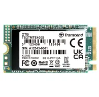 TRANSCEND PCIe M.2 SSD MTE400S, M.2 2242,PCIe Gen3x4, NVMe, 3D TLC, DRAM-lessTRANSCEND PCIe M.2 SSD MTE400S, M.2 2242,PCIe Gen3x4, NVMe, 3D TLC, DRAM-less