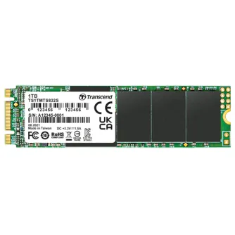 TRANSCEND SATA III SSD 832S, Single Side, M.2 2280 SSD, SATA B+M Key, TLC I 1TB