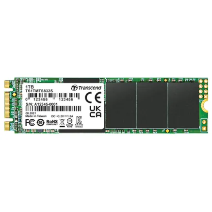 SATA III SSD 832S, Single Side, M.2 2280 SSD, SATA B+M Key, TLC I 256GB