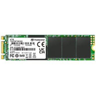 TRANSCEND SATA III 6Gb/s M.2 SSD 830S, M.2 2280 SSD, SATA3 B+M Key, TLC (ultra-c