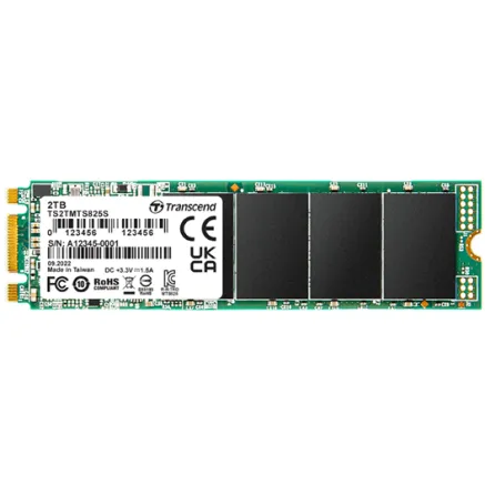 TRANSCEND SATA III 6Gb/s M.2 SSD 825S, M.2 2280 SSD, SATA3 B+M Key, TLC I 1TB