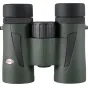 Kowa BD III 32-10 XD compact binoculars with 10x magnification, 32 mm objective lenses, olive-green textured body, black rubber eyecups and side grips, central focus wheel, Kowa logo on left