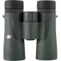 Kowa BD III 42-8 XD binoculars with green matte body, black rubber eyecups and central focus wheel, Kowa logo on left barrel