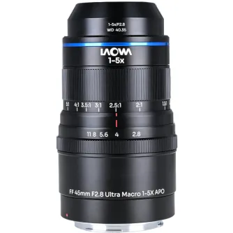 Aksen 45mm f/2.8 1-5X Ultra Macro APO Canon EF