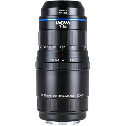 Laowa Aksen 45mm f/2.8 1-5X Ultra Macro APO Sony FE