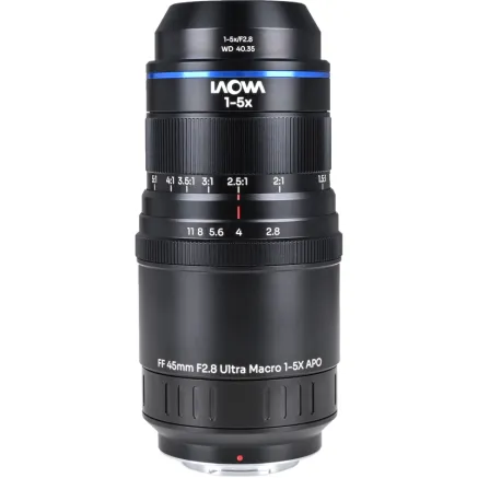 Laowa Aksen 45mm f/2.8 1-5X Ultra Macro APO Fuji X