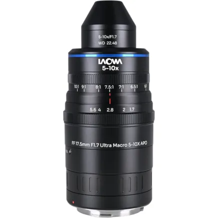 Aksen 17.5mm f/1.7 5-10X Ultra Macro APO Canon RF