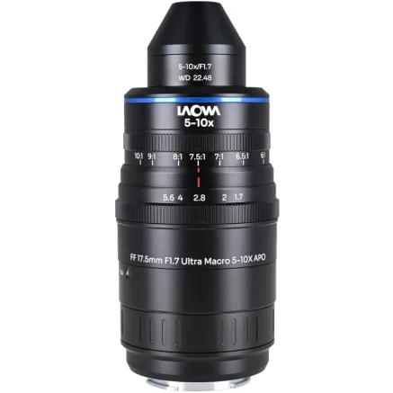 Aksen 17.5mm f/1.7 5-10X Ultra Macro APO Sony FE