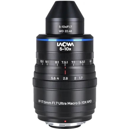Laowa Aksen 17.5mm f/1.7 5-10X Ultra Macro APO Nikon F