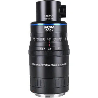 Aksen 17.5mm f/1.7 5-10X Ultra Macro APO (Coaxial Illumination Version) Canon RF