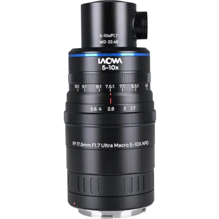 Aksen 17.5mm f/1.7 5-10X Ultra Macro APO (Coaxial Illumination Version) Canon RF