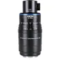 Laowa 5-10x Ultra Macro 17,5 mm f/1,7 objektīvs ar koaksiālo apgaismojumu uz balta fona