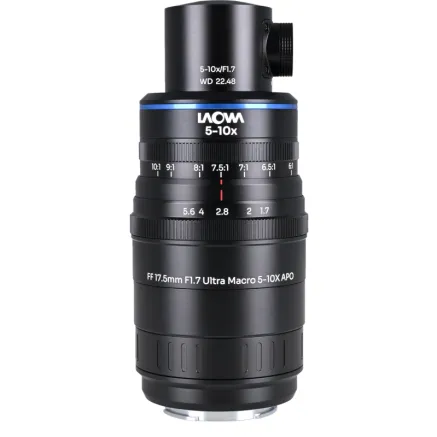 Laowa Aksen 17.5mm f/1.7 5-10X Ultra Macro APO (Coaxial Illumination Version) 
