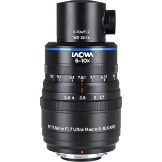 Aksen 17.5mm f/1.7 5-10X Ultra Macro APO (Coaxial Illumination Version) Nikon F