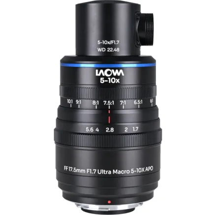 Aksen 17.5mm f/1.7 5-10X Ultra Macro APO (Coaxial Illumination Version) Nikon F