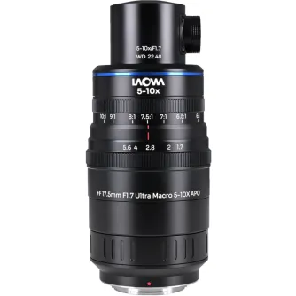 Aksen 17.5mm f/1.7 5-10X Ultra Macro APO (Coaxial Illumination Version) Fuji X