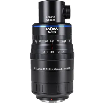 Aksen 17.5mm f/1.7 5-10X Ultra Macro APO (Coaxial Illumination Version) MFT