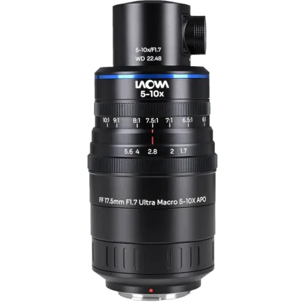 Laowa Aksen 17.5mm f/1.7 5-10X Ultra Macro APO (Coaxial Illumination Version) 