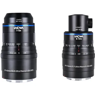 Aksen 2-lens Bundle [45mm f/2.8, 17.5mm f/1.7 (Coaxial Illumination Version)] Canon EF